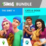 Обложка The Sims 4 Кошки и собаки
