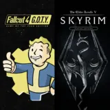 Обложка Fallout 4 + Skyrim (Все DLC)