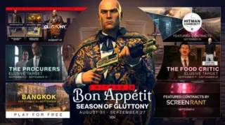 Дорожная карта и трейлер контента сезона "Чревоугодие" в Hitman 3