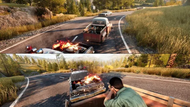 Взаимодействие персонажей в A Way Out