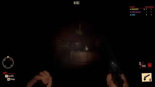 Интерфейс и механика Midnight Murder Club