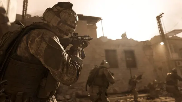 Сцена из кампании Modern Warfare