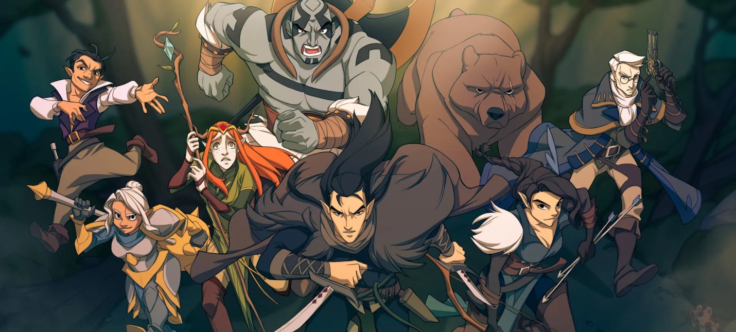 Новый трейлер аниме The Legend of Vox Machina