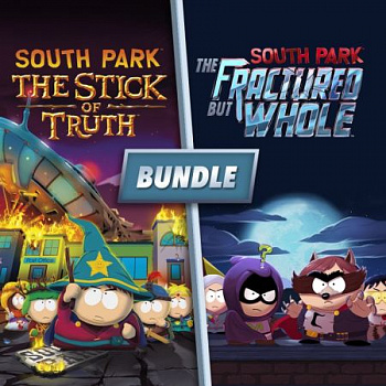 Аренда и прокат South Park: The Fractured but Whole + The Stick of Truth для PS4 и PS5